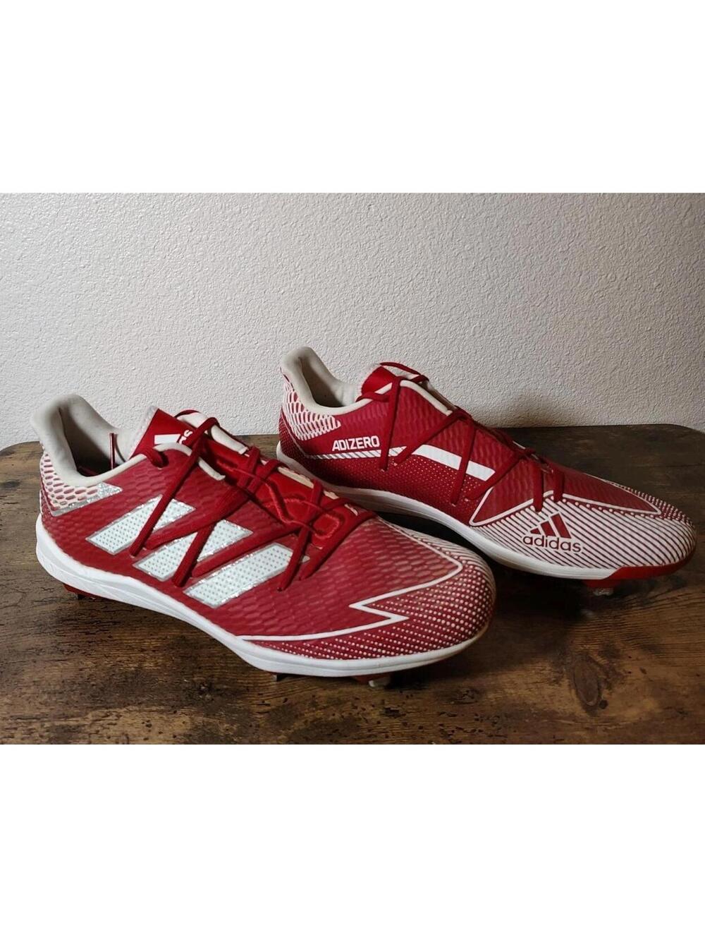 Adidas Cleats Adizero Red Men Sz 12 EG7613